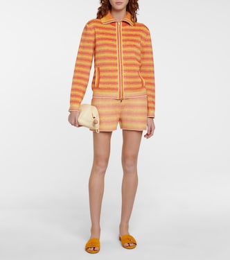 Striped silk and cotton sweater | Loro Piana