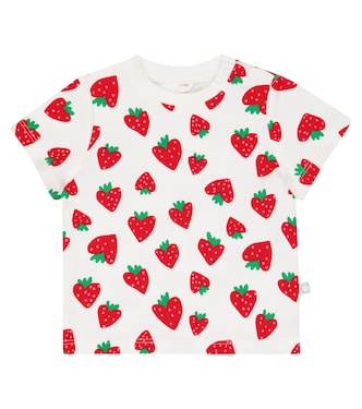 Baby - T-shirt in misto cotone con stampa | Stella McCartney Kids