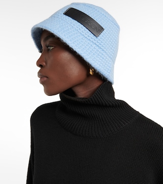 Cappello da pescatore in maglia | JW Anderson