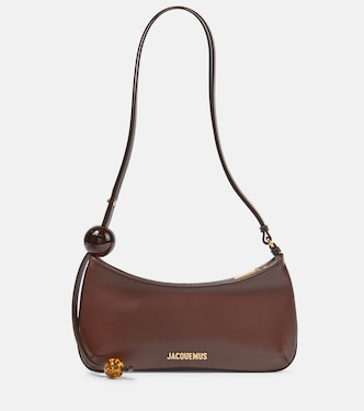 Le Bisou Perle leather shoulder bag | Jacquemus