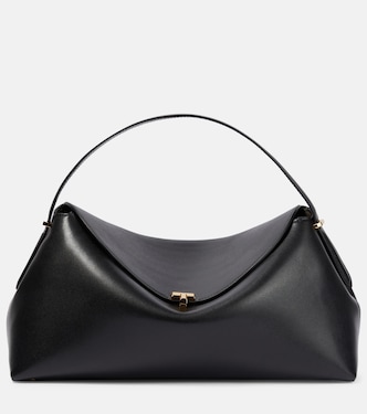 T-Lock Medium leather tote bag | Toteme