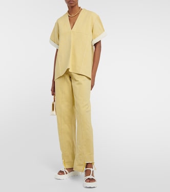 Knot leather flatform sandals | Gianvito Rossi