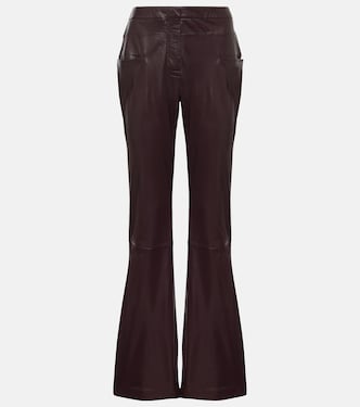 Pantalon bootcut Serge en cuir | Altuzarra
