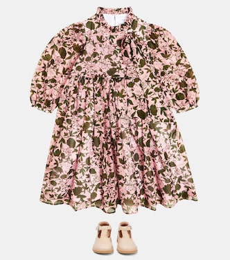 Abito in chiffon di cotone con stampa | Paade Mode
