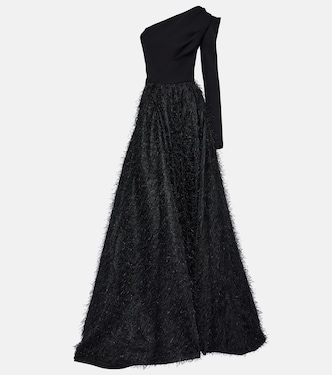 Robe longue Audacity asymétrique | Maticevski