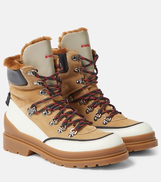 Schnürstiefel St.Moritz aus Leder mit Shearling | Bogner