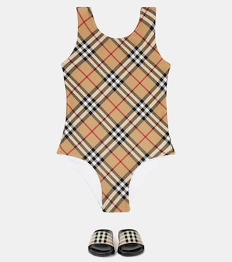 Burberry Check swimsuit | Burberry Kids