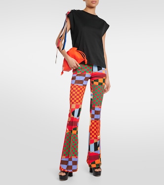 Giardino jersey flared pants | Pucci