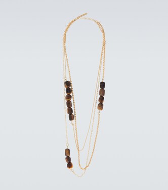 Collana Tiger Eye | Dries Van Noten