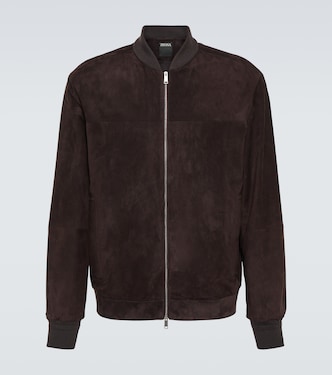 Bomberjacke aus Veloursleder | Zegna