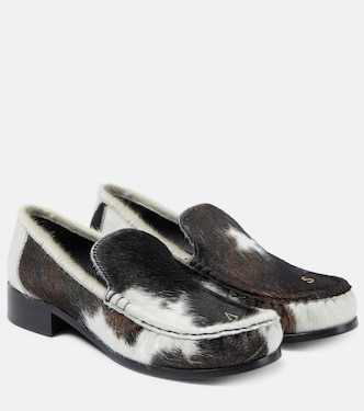 Calf hair leather loafers | Acne Studios