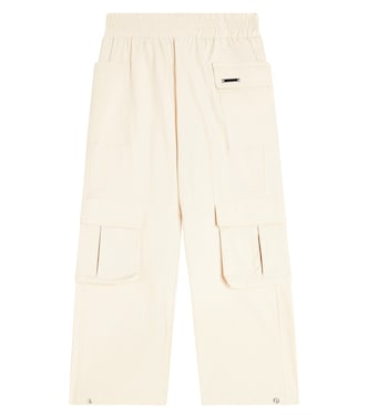 Levantina cotton-blend cargo pants | Monnalisa