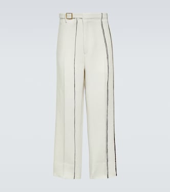 Gerade Hose aus Leinen | Zegna