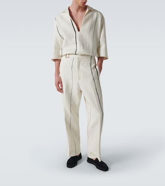 Pantaloni regular in lino | Zegna