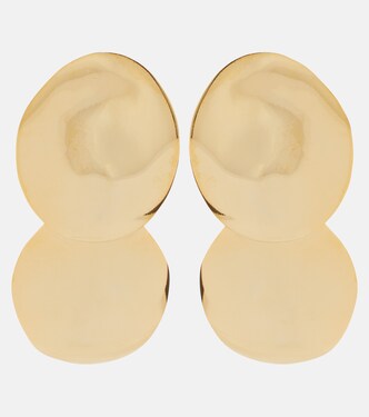 Pendientes Issey chapados en oro de 18 ct | Jennifer Behr