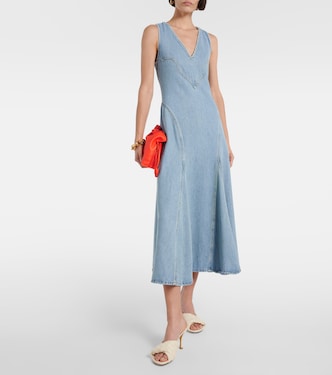 Western denim midi dress | Re/Done