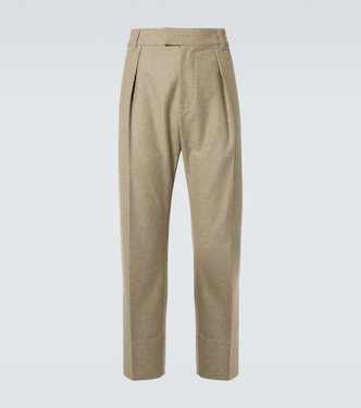 Reinga wool and cashmere straight pants | Loro Piana