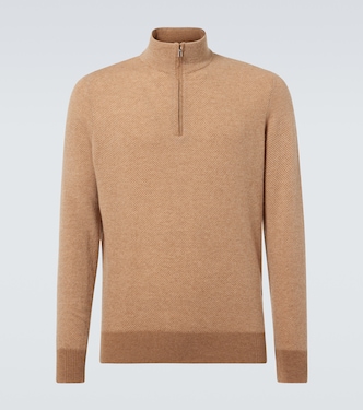 Roadster cashmere half-zip sweater | Loro Piana