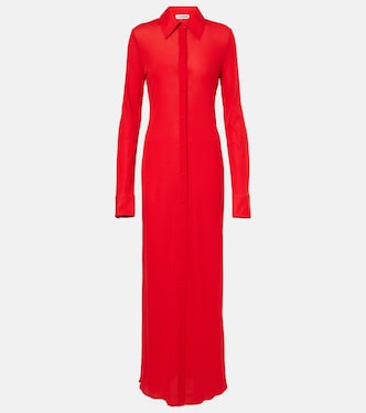 Silk shirt dress | Jil Sander
