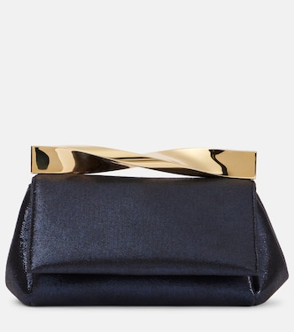 Clutch Twist Mini con pelle | Aquazzura