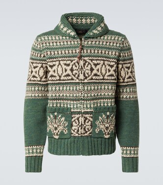 Jacke aus Woll-Jacquard | RRL