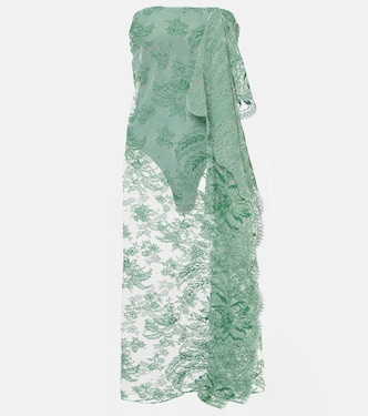 Midikleid aus Spitze | Christopher Esber