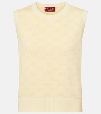 GG cotton sweater vest | Gucci