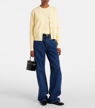 Jersey en mezcla de algodón con GG | Gucci