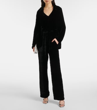 Kyla velvet blazer | Velvet