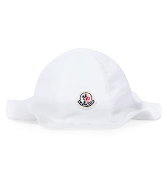 Cappello da pescatore in canvas con logo | Moncler Enfant