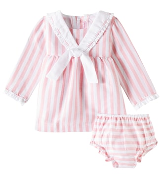 Baby - Abito e culottes Aranda a righe | La Coqueta