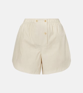 Shorts Nicasia in popeline di cotone | The Row