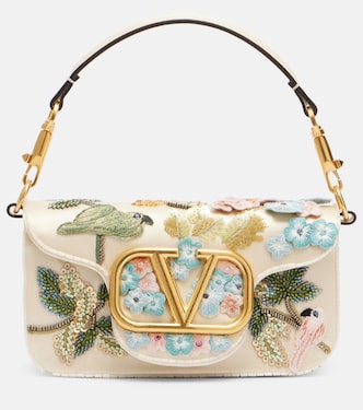 Locò Small embellished shoulder bag | Valentino Garavani