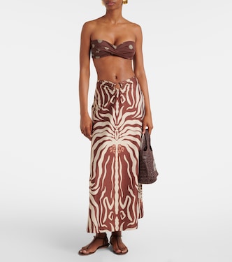 Keel gathered maxi skirt | Johanna Ortiz