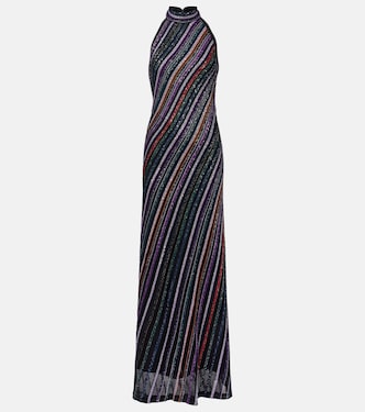 Sequined striped gown | Missoni