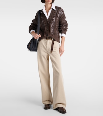 Low Curve mid-rise barrel-leg jeans | Agolde