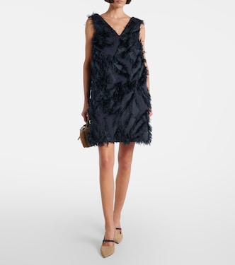 Minikleid mit Fransen | Brunello Cucinelli