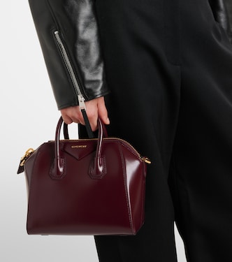 Mini Antigona leather tote bag | Givenchy