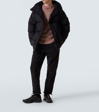 Hooded down coat | Stone Island