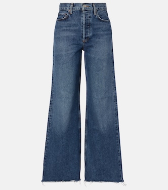 Dame high-rise wide-leg jeans | Agolde