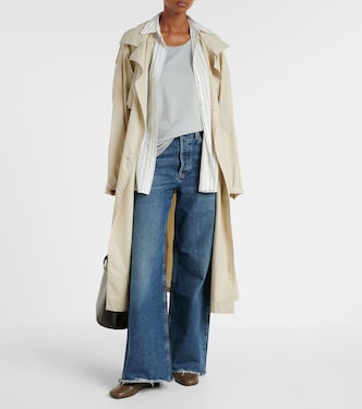 Dame high-rise wide-leg jeans | Agolde