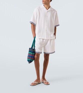 Embroidered shorts | Commas