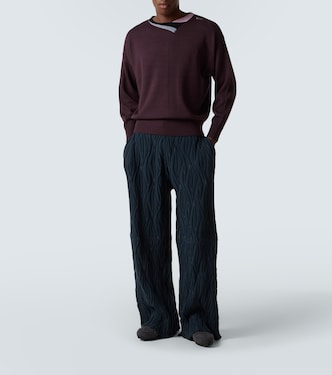 Pantalones rectos Raday de algodón | Kiko Kostadinov