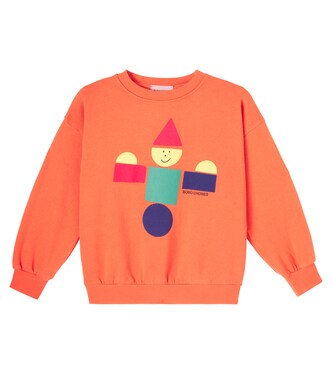 Printed cotton sweatshirt | Bobo Choses