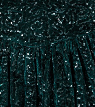 Kleid Viola aus Samt mit Pailletten | Konges Sløjd