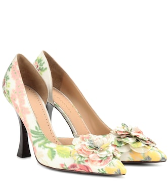 Pumps a stampa floreale | Brock Collection
