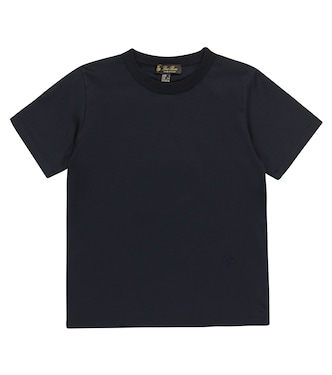 T-Shirt aus Baumwoll-Jersey | Loro Piana Kids