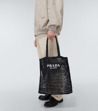 Tote aus Häkelstrick | Prada