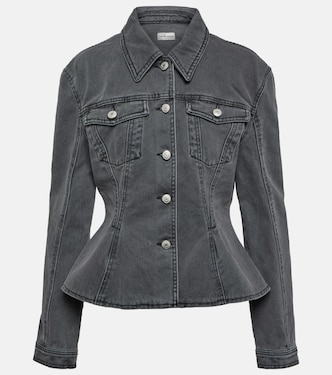Peplum denim jacket | Magda Butrym
