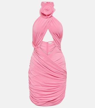 Vestido corto en mezcla de seda | Magda Butrym